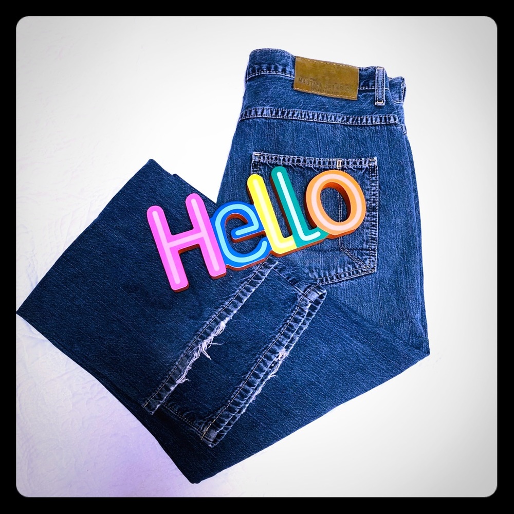 Vintage Distressed NAUTICA Jeans